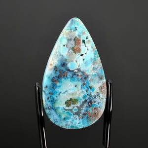 Copper Chrysocolla Teardrop Cabochon