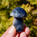 Blue Fluorite Crystal Mushroom