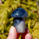 Blue Fluorite Crystal Mushroom