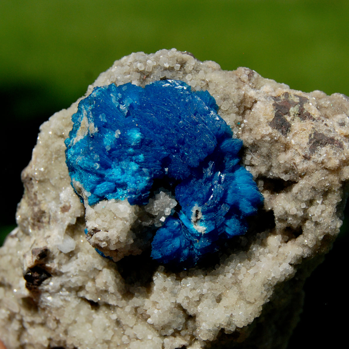 Large Cavansite Crystal Cluster - 134g Stone of Transition & Psychic Awareness