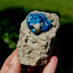 Large Cavansite Crystal Cluster - 134g Stone of Transition & Psychic Awareness