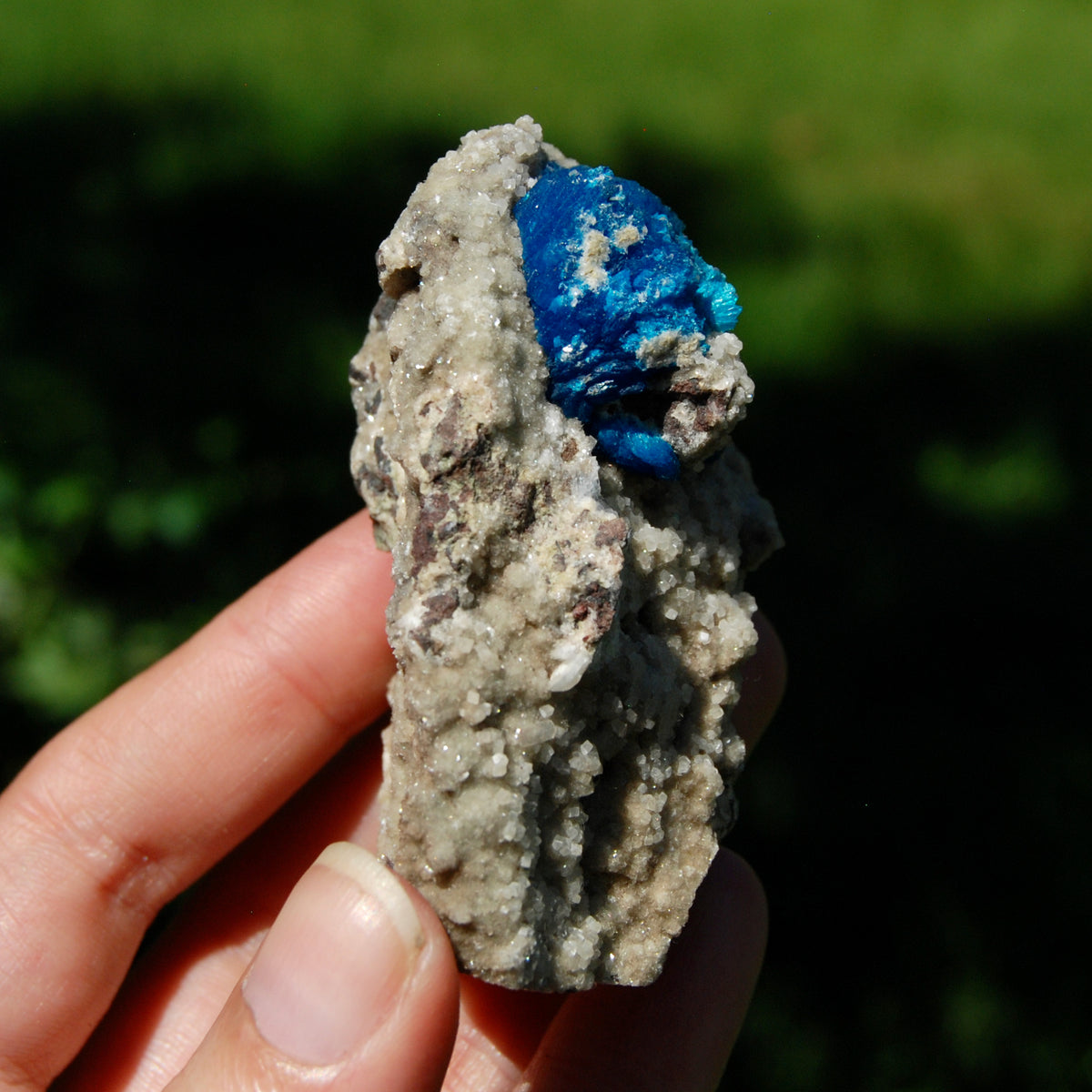Large Cavansite Crystal Cluster - 134g Stone of Transition & Psychic Awareness