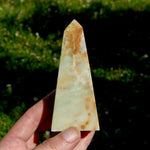Chinese Amazonite Crystal Obelisk, Amazonite Tower