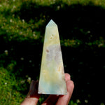 Chinese Amazonite Crystal Obelisk, Amazonite Tower