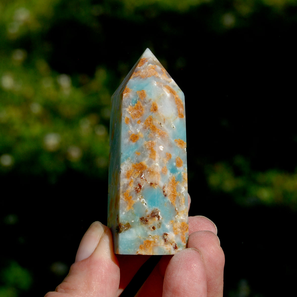 Chinese Amazonite Crystal Tower