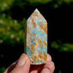 Chinese Amazonite Crystal Tower