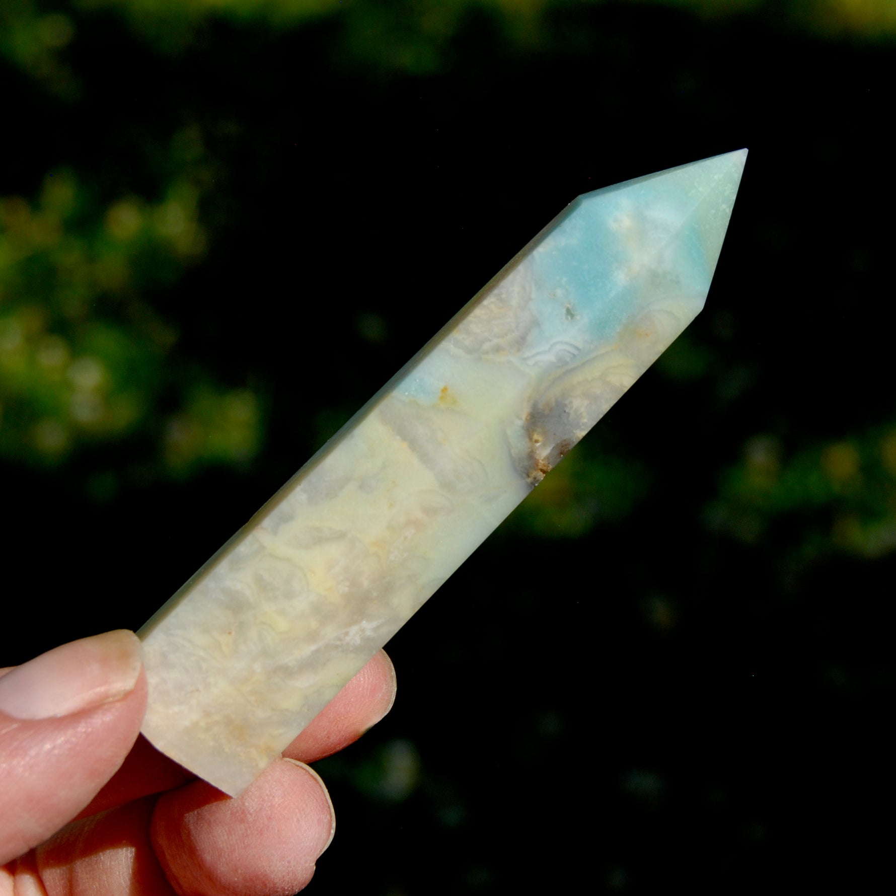Chinese Amazonite Crystal Tower