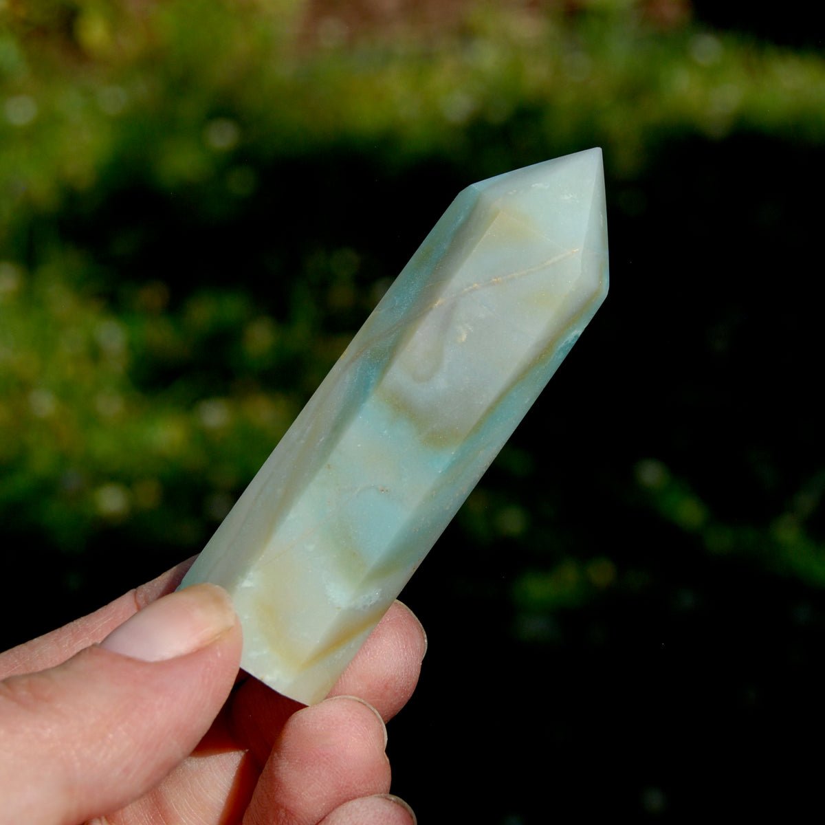 Chinese Amazonite Crystal Tower