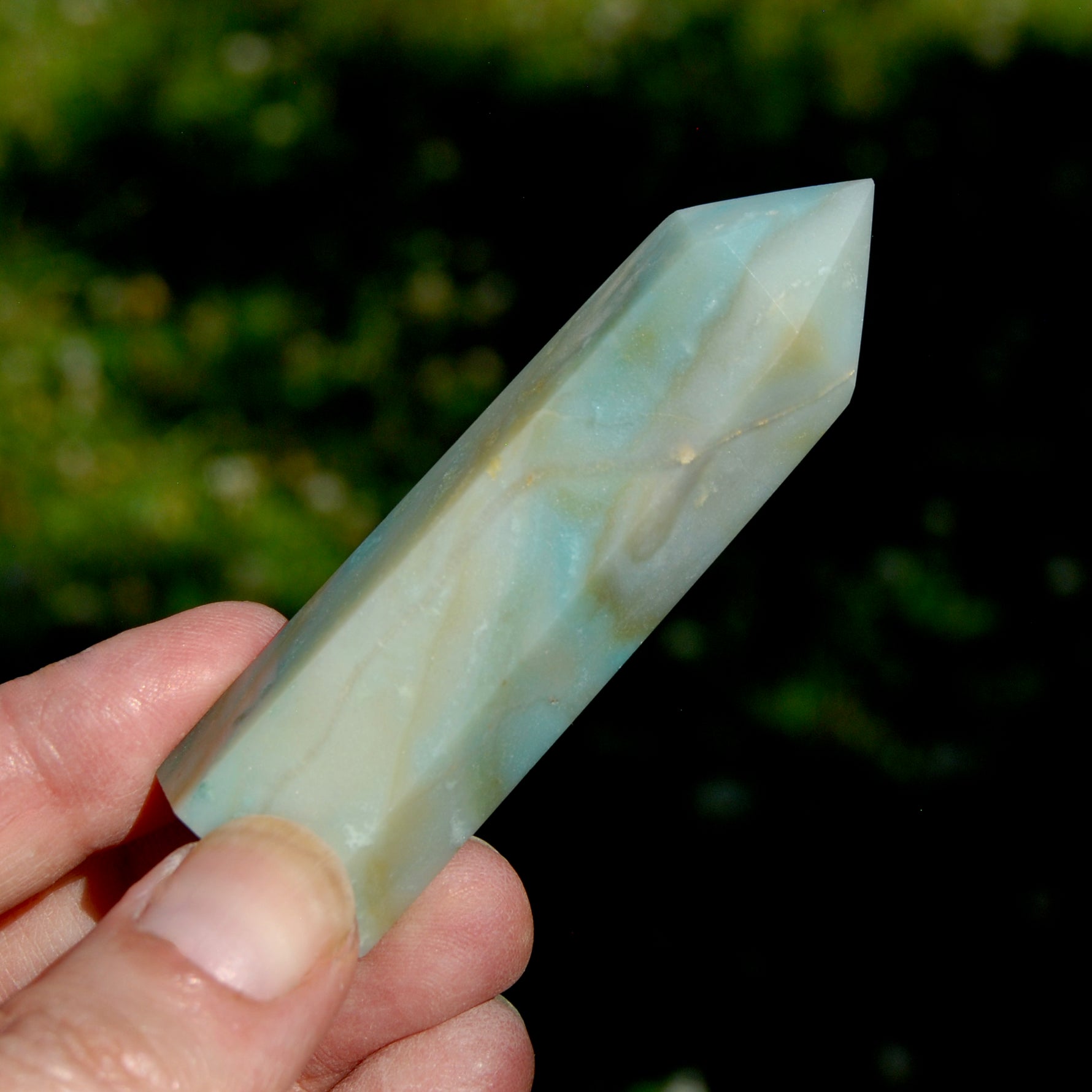 Chinese Amazonite Crystal Tower