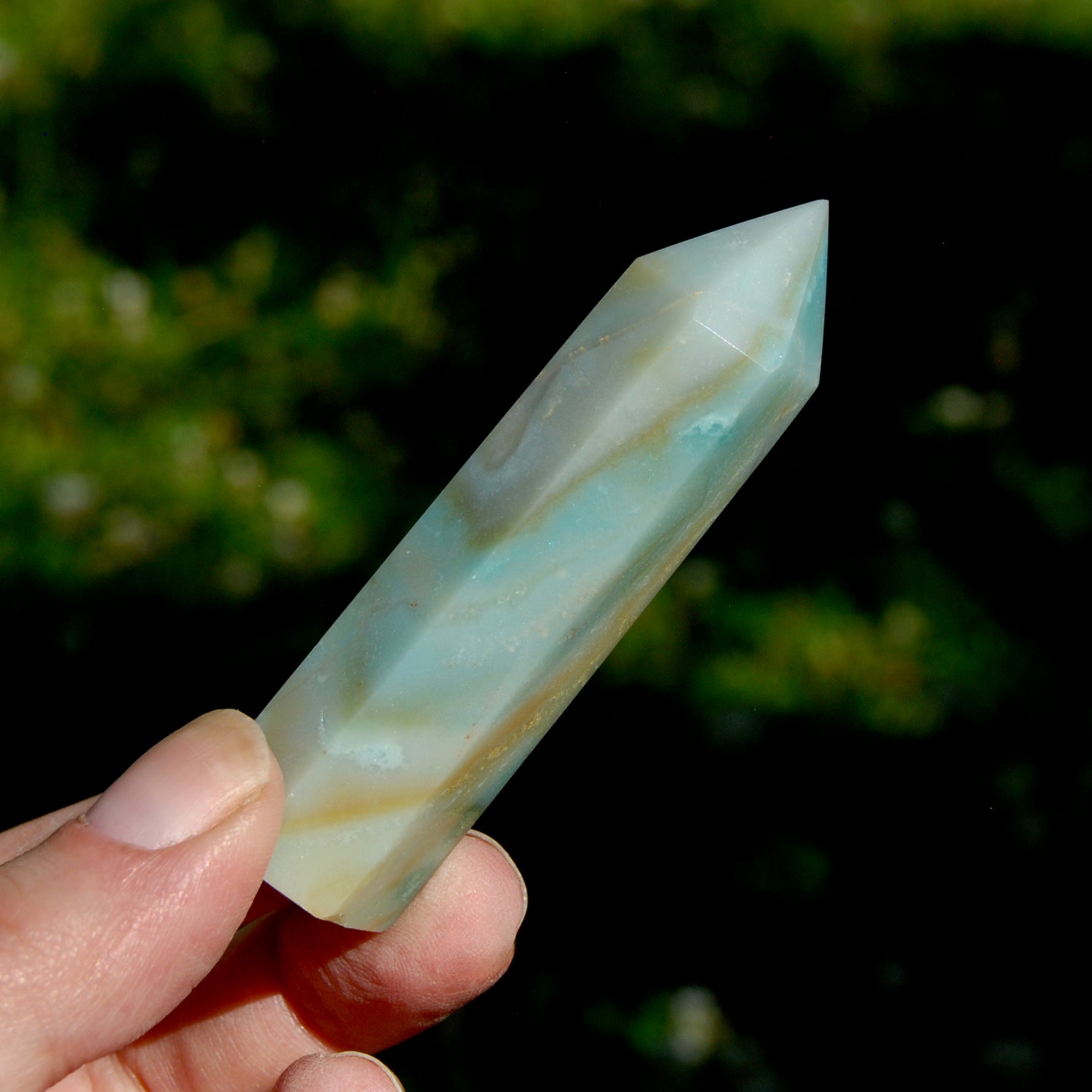 Chinese Amazonite Crystal Tower