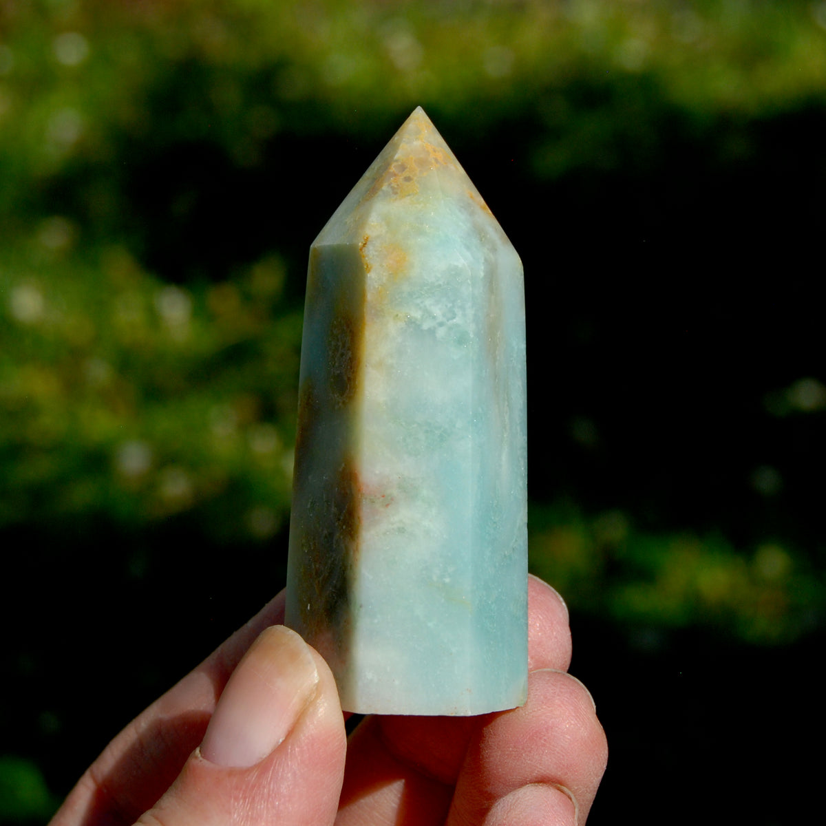 Chinese Amazonite Crystal Tower