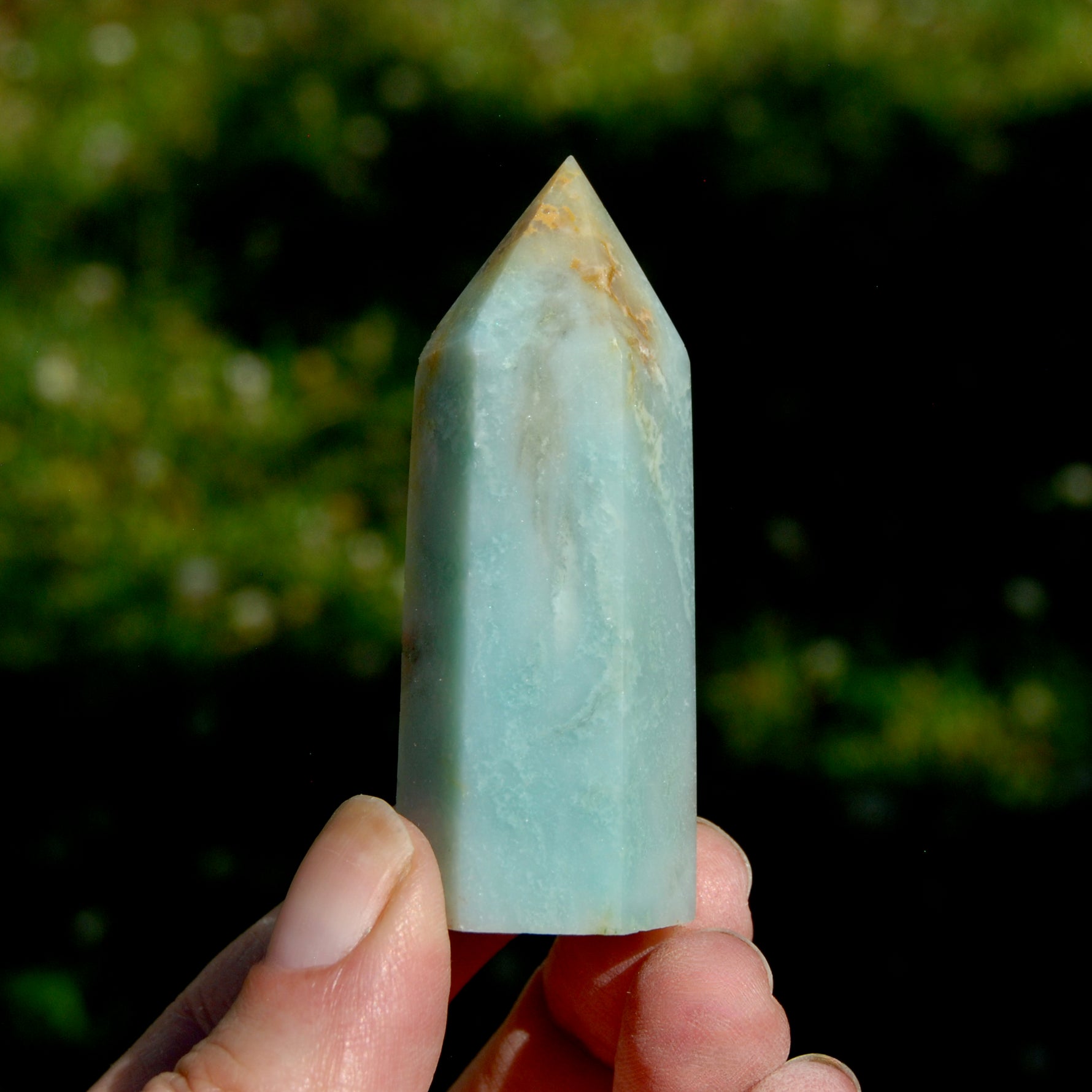 Chinese Amazonite Crystal Tower
