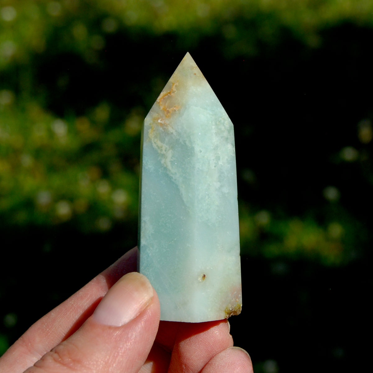 Chinese Amazonite Crystal Tower