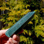 Chrysocolla Shattuckite Crystal Tower
