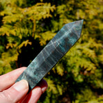 Chrysocolla Shattuckite Crystal Tower