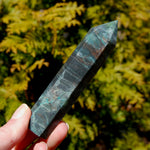 Chrysocolla Shattuckite Crystal Tower