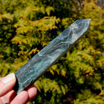 Chrysocolla Shattuckite Crystal Tower
