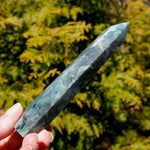 Chrysocolla Shattuckite Crystal Tower