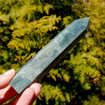 Chrysocolla Shattuckite Crystal Tower