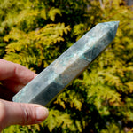Chrysocolla Shattuckite Crystal Tower