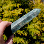 Chrysocolla Shattuckite Crystal Tower