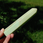 Chrysoprase Crystal Tower - 5.5" 185g Stone of Venus, Attracts Love Prosperity & Abundance