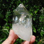 4in 364g Chunky Lemurian Seed Quartz Crystal Starbary, Self Standing Rainbow Filled Devic Temple, Peñas Blancas, Colombia