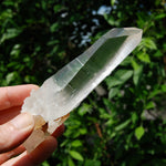 Golden Healer Lemurian Seed Quartz Crystal Cross, High Vibration Optical Quartz, Peñas Blancas, Colombia
