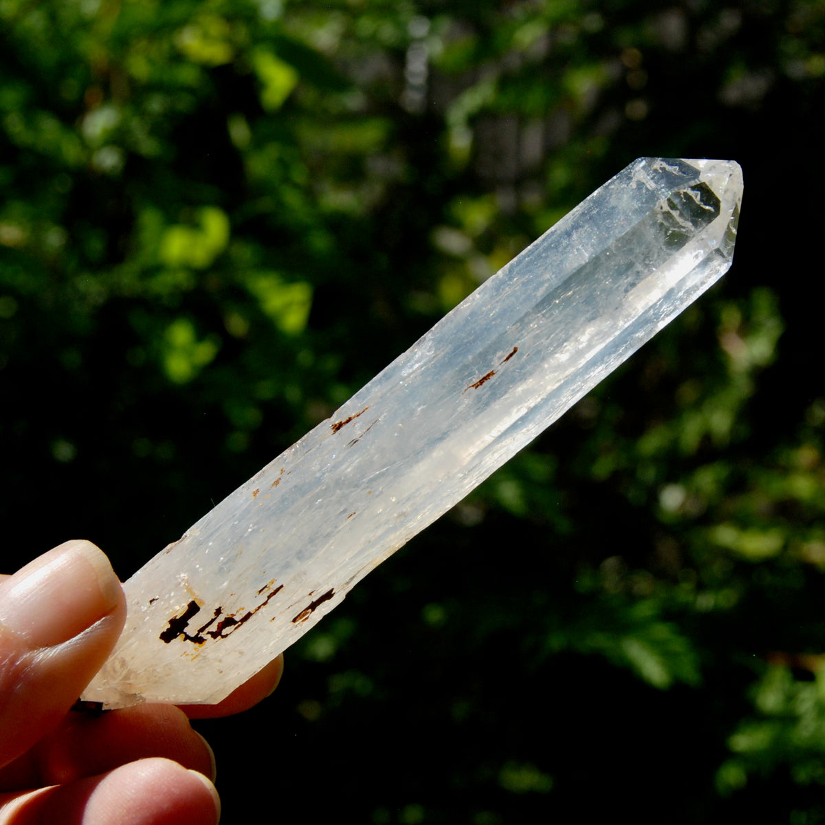 Colombian Blue Smoke Lemurian Crystal Starbary