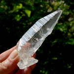 Lemurian Crystal Laser Starbrary Bridge - 3.75" 73g Optical Quartz, Colombia