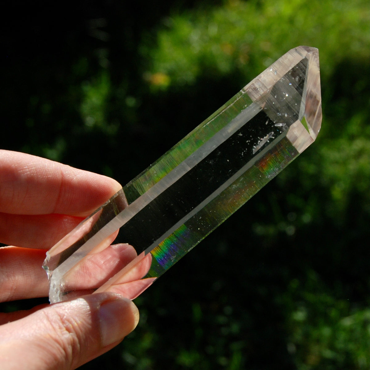 Trans Channeler Blades of Light Lemurian Crystal, 4.7" 135g Powerful Optical Quartz, Colombia