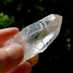 Lemurian Channeler Crystal - 2.5" 44g Trigonic Record Keeper Optical Quartz, Colombia A8