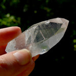 Lemurian Channeler Crystal - 2.5" 44g Trigonic Record Keeper Optical Quartz, Colombia A8