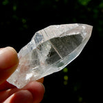 Lemurian Channeler Crystal - 2.5" 44g Trigonic Record Keeper Optical Quartz, Colombia A8