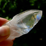 Lemurian Channeler Crystal - 2.5" 44g Trigonic Record Keeper Optical Quartz, Colombia A8