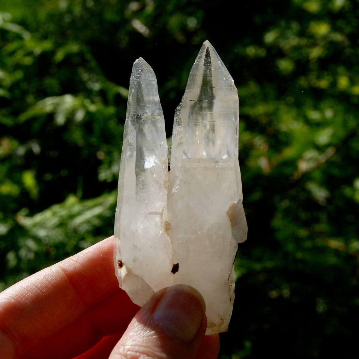Lemurian Crystal Starbary - 3.5" 71g Tantric Twin Soulmate Optical Quartz, Colombia