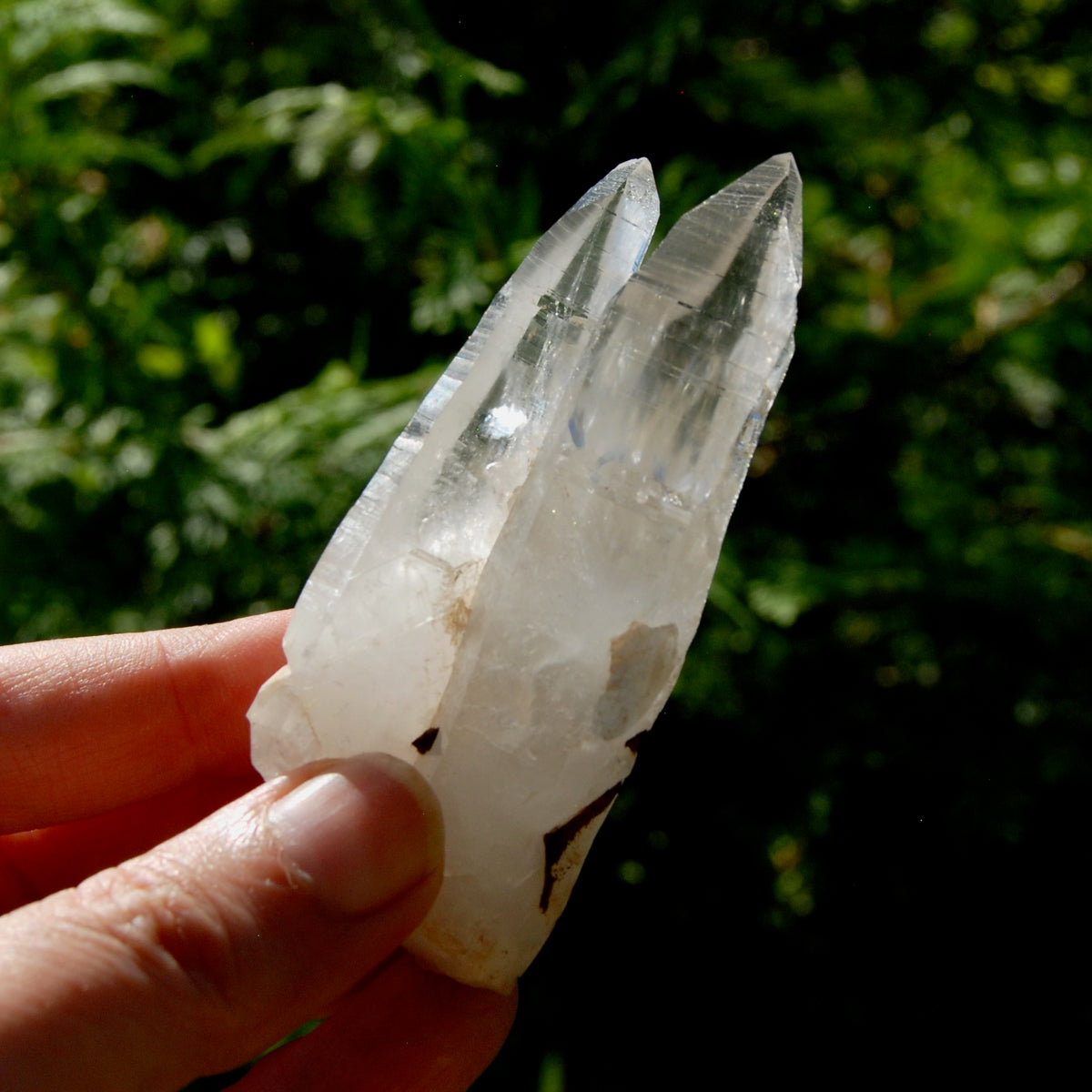 Lemurian Crystal Starbary - 3.5" 71g Tantric Twin Soulmate Optical Quartz, Colombia