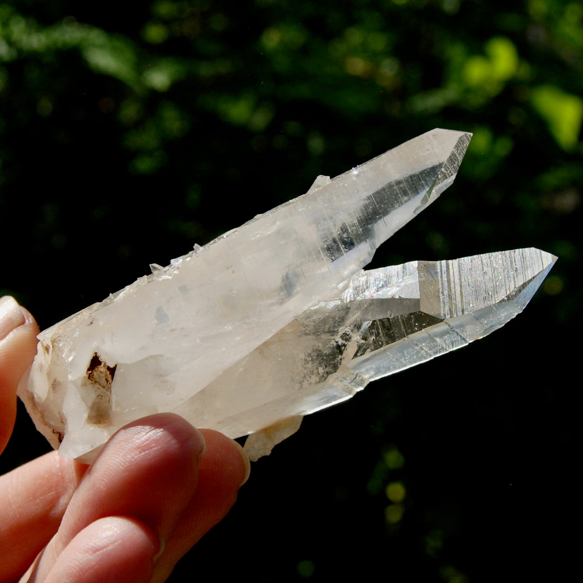 Lemurian Crystal Starbary - 3.5" 71g Tantric Twin Soulmate Optical Quartz, Colombia