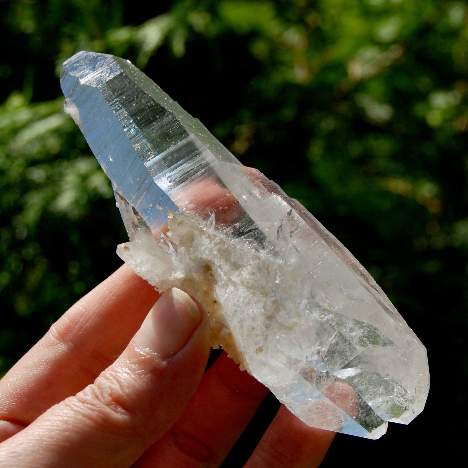 DT Lemurian Crystal Master Starbary - 4.75" 138g Record Keeper Optical Quartz, Colombia