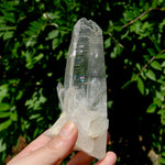 ET Lemurian Crystal Starbary Cluster- 5.5" 280g Optical Quartz, Colombia