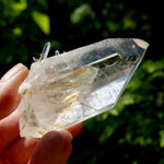 Dow Channeler Blades of Light Lemurian Crystal, 3.4" 143g Powerful Inner Child Manifestation Optical Quartz, Colombia
