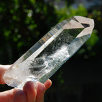Dow Channeler Blades of Light Lemurian Crystal, 4" 130g Powerful Optical Quartz, Colombia