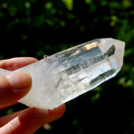 Yin Yang Blades of Light Lemurian Tabby Crystal, Powerful Optical Colombian Quartz