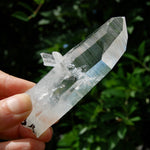 Colombian Blue Smoke Lemurian Crystal - 4in 123g ET Optical Quartz Channeler, Santander