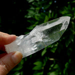 Colombian Blue Smoke Lemurian Crystal - 4in 123g ET Optical Quartz Channeler, Santander