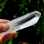 Colombian Blue Smoke Lemurian Crystal - 3.75in 92g Dow Channeler Optical Quartz, Santander