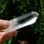 Colombian Blue Smoke Lemurian Crystal - 3.75in 92g Dow Channeler Optical Quartz, Santander