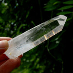 Colombian Blue Smoke Lemurian Crystal - 3.75in 92g Dow Channeler Optical Quartz, Santander
