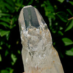 Etched Ancient Lemurian Crystal - 5.25" 392g Devic Temple Optical Quartz, Colombia