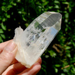 Isis Face Lemurian Quartz Crystal - 4in 96g Tantric Twin Flame Optical Quartz, Colombia